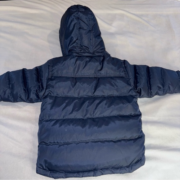 Baby GAP Jacket Kids Navy Puffer Winter Coat Down Filled Sz 3 Years - Picture 8 of 15